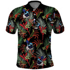 Australia Kangaroo Paw And Splendid Fairy-wren Polo Shirt Sameless Style