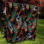 Australia Kangaroo Paw And Splendid Fairy-wren Quilt Sameless Style