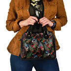 Australia Kangaroo Paw And Splendid Fairy-wren Shoulder Handbag Sameless Style