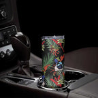 Australia Kangaroo Paw And Splendid Fairy-wren Skinny Tumbler Sameless Style