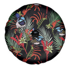 Australia Kangaroo Paw And Splendid Fairy-wren Spare Tire Cover Sameless Style