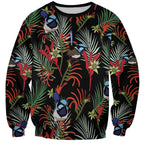 Australia Kangaroo Paw And Splendid Fairy-wren Sweatshirt Sameless Style
