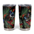 Australia Kangaroo Paw And Splendid Fairy-wren Tumbler Cup Sameless Style