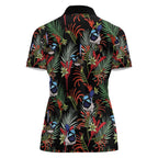 Australia Kangaroo Paw And Splendid Fairy-wren Women Polo Shirt Sameless Style