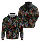 Australia Kangaroo Paw And Splendid Fairy-wren Zip Hoodie Sameless Style