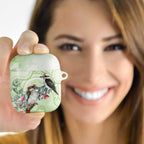 Australia Gumtree And Kookaburra AirPods Case Aboriginal Art - Watercolor Style - Aussie Hoodie