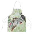 Australia Gumtree And Kookaburra Apron Aboriginal Art - Watercolor Style - Aussie Hoodie