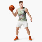 Australia Gumtree And Kookaburra Basketball Jersey Aboriginal Art - Watercolor Style - Aussie Hoodie