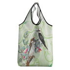 Australia Gumtree And Kookaburra Grocery Bag Aboriginal Art - Watercolor Style