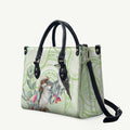 Australia Gumtree And Kookaburra Leather Bag Aboriginal Art - Watercolor Style - Aussie Hoodie