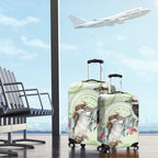 Australia Gumtree And Kookaburra Luggage Cover Aboriginal Art - Watercolor Style