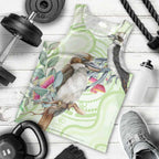Australia Gumtree And Kookaburra Men Tank Top Aboriginal Art - Watercolor Style