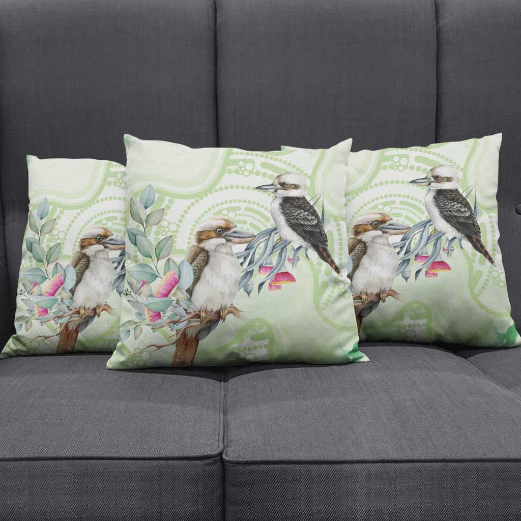 Australia Gumtree And Kookaburra Pillow Cover Aboriginal Art - Watercolor Style - Aussie Hoodie