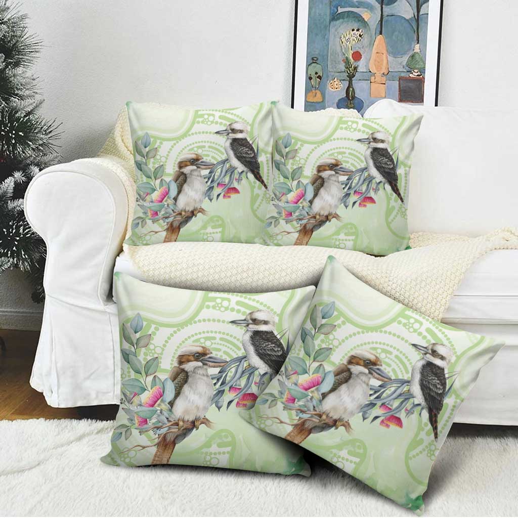 Australia Gumtree And Kookaburra Pillow Cover Aboriginal Art - Watercolor Style - Aussie Hoodie