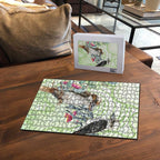 Australia Gumtree And Kookaburra Puzzle Aboriginal Art - Watercolor Style - Aussie Hoodie