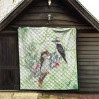 Australia Gumtree And Kookaburra Quilt Aboriginal Art - Watercolor Style