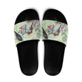 Australia Gumtree And Kookaburra Slide Sandals Aboriginal Art - Watercolor Style - Aussie Hoodie