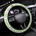 Australia Gumtree And Kookaburra Steering Wheel Cover Aboriginal Art - Watercolor Style