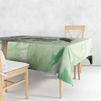 Australia Gumtree And Kookaburra Tablecloth Aboriginal Art - Watercolor Style