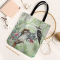 Australia Gumtree And Kookaburra Tote Bag Aboriginal Art - Watercolor Style - Aussie Hoodie