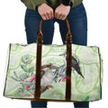 Australia Gumtree And Kookaburra Travel Bag Aboriginal Art - Watercolor Style - Aussie Hoodie