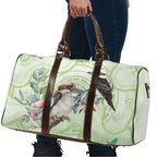 Australia Gumtree And Kookaburra Travel Bag Aboriginal Art - Watercolor Style - Aussie Hoodie