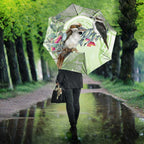 Australia Gumtree And Kookaburra Umbrella Aboriginal Art - Watercolor Style - Aussie Hoodie