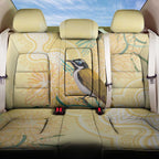 Australia Grevillea And Honeyeaters Back Car Seat Cover Aboriginal Art - Watercolor Style
