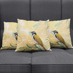 Australia Grevillea And Honeyeaters Pillow Cover Aboriginal Art - Watercolor Style - Aussie Hoodie