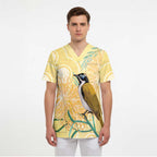 Australia Grevillea And Honeyeaters Scrub Top Aboriginal Art - Watercolor Style - Aussie Hoodie