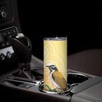 Australia Grevillea And Honeyeaters Skinny Tumbler Aboriginal Art - Watercolor Style