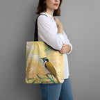 Australia Grevillea And Honeyeaters Tote Bag Aboriginal Art - Watercolor Style - Aussie Hoodie