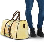 Australia Grevillea And Honeyeaters Travel Bag Aboriginal Art - Watercolor Style - Aussie Hoodie