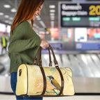 Australia Grevillea And Honeyeaters Travel Bag Aboriginal Art - Watercolor Style - Aussie Hoodie