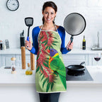 Australia Bottlebrush And Lorikeets Apron Aboriginal Art - Watercolor Style - Aussie Hoodie