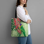 Australia Bottlebrush And Lorikeets Tote Bag Aboriginal Art - Watercolor Style - Aussie Hoodie