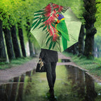 Australia Bottlebrush And Lorikeets Umbrella Aboriginal Art - Watercolor Style - Aussie Hoodie