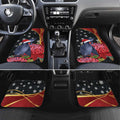 Australia Palm Cockatoo Christmas Car Mats Probosciger Aterrimus Waratah Merry Chrissie - Aussie Hoodie