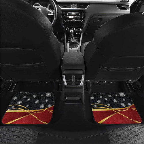 Australia Palm Cockatoo Christmas Car Mats Probosciger Aterrimus Waratah Merry Chrissie - Aussie Hoodie