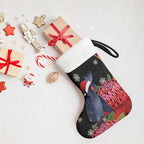 Australia Palm Cockatoo Christmas Stocking Probosciger Aterrimus Waratah Merry Chrissie - Aussie Hoodie