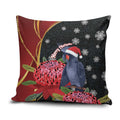 Australia Palm Cockatoo Christmas Pillow Cover Probosciger Aterrimus Waratah Merry Chrissie - Aussie Hoodie