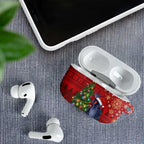 Australia Palm Cockatoo Christmas AirPods Case Goliath Cockatoo Santa Merry Chrissie - Aussie Hoodie