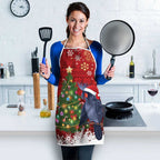 Australia Palm Cockatoo Christmas Apron Goliath Cockatoo Santa Merry Chrissie - Aussie Hoodie