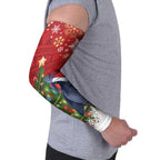Australia Palm Cockatoo Christmas Arm Sleeves Goliath Cockatoo Santa Merry Chrissie - Aussie Hoodie
