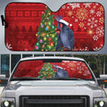 Australia Palm Cockatoo Christmas Auto Sun Shade Goliath Cockatoo Santa Merry Chrissie - Aussie Hoodie