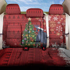 Australia Palm Cockatoo Christmas Back Car Seat Cover Goliath Cockatoo Santa Merry Chrissie - Aussie Hoodie