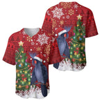 Australia Palm Cockatoo Christmas Baseball Jersey Goliath Cockatoo Santa Merry Chrissie - Aussie Hoodie