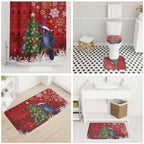 Australia Palm Cockatoo Christmas Bathroom Set Goliath Cockatoo Santa Merry Chrissie - Aussie Hoodie
