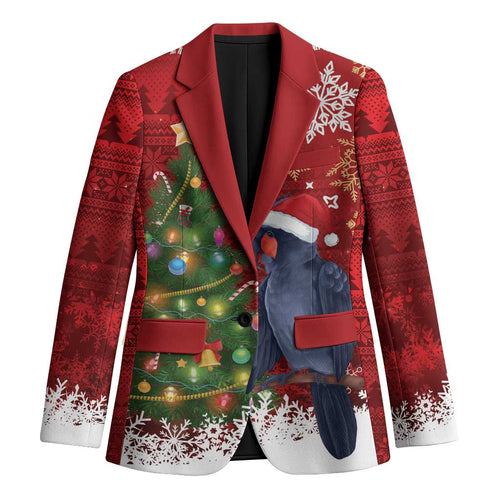 Australia Palm Cockatoo Christmas Blazer Goliath Cockatoo Santa Merry Chrissie - Aussie Hoodie