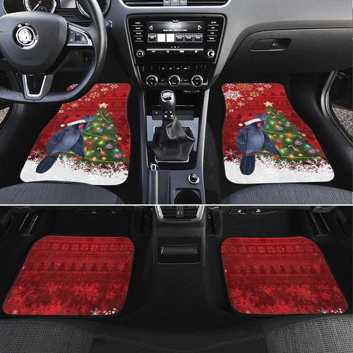 Australia Palm Cockatoo Christmas Car Mats Goliath Cockatoo Santa Merry Chrissie - Aussie Hoodie